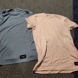Abercrombie and Fitch T-Shirt BUNDLE (Both Men's Small)
